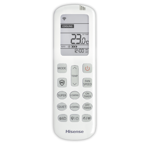 HISENSE Внутренние блоки настенного типа серии ZOOM FREE Match DC Inverter R32 AMS-07UW4RYRKB01